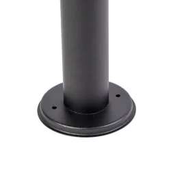 Buitenlamp zwart met grondpin en kabelmof 50cm IP44 - Gleam