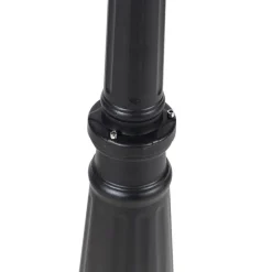 Buitenlantaarn zwart 220 cm 2-lichts IP44 - Havana