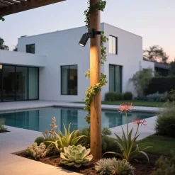 Buitenspot zwart voor aan boom GU10 50mm draai- en kantelbaar IP65 - Solo