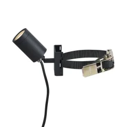 Buitenspot zwart voor aan boom GU10 50mm draai- en kantelbaar IP65 - Solo