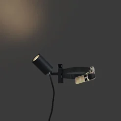 Buitenspot zwart voor aan boom GU10 50mm draai- en kantelbaar IP65 - Solo