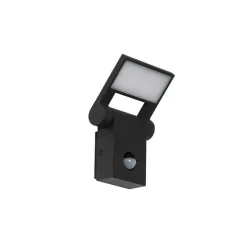 Buitenwandlamp antraciet incl. LED IP54 met bewegingssensor - Zane
