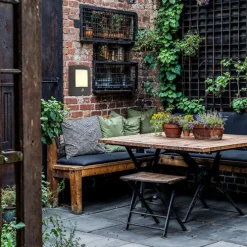 Buitenwandlamp antraciet met bewegingssensor IP44 - Emmerald 1