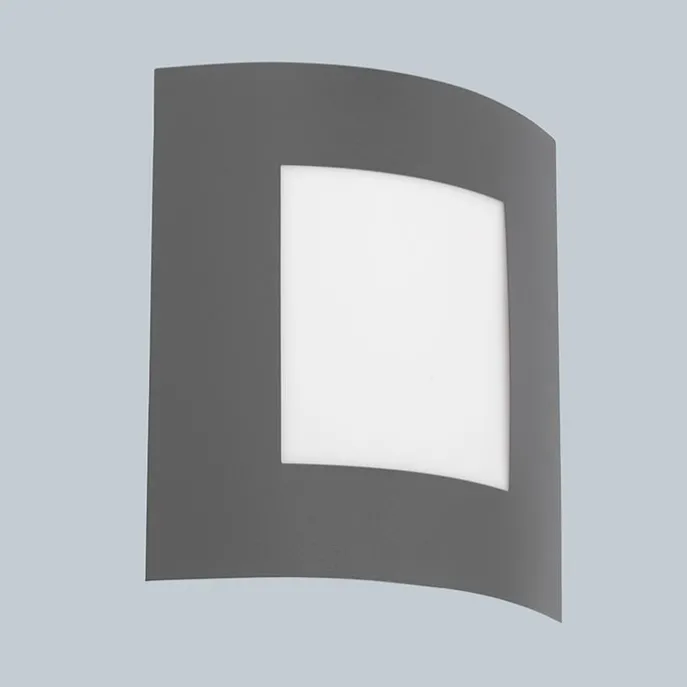 Buitenwandlamp antraciet IP44 - Emmerald 1