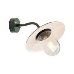 Buitenwandlamp donker groen IP44 - Munich
