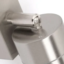 Buitenwandlamp staal IP44 draai- en kantelbaar - Solo