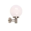 Buitenwandlamp staal RVS IP44 met bewegingsmelder - Sfera