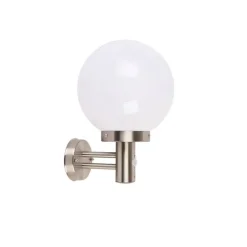 Buitenwandlamp staal RVS IP44 met bewegingsmelder - Sfera