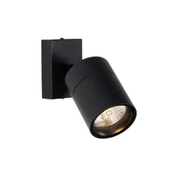 Buitenwandlamp zwart AR70 verstelbaar IP44 - Solo