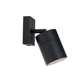 Buitenwandlamp zwart AR70 verstelbaar IP44 - Solo