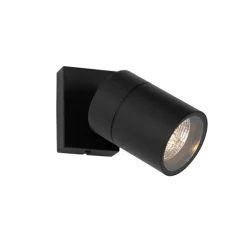 Buitenwandlamp zwart AR70 verstelbaar IP44 - Solo