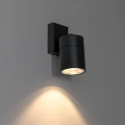 Buitenwandlamp zwart AR70 verstelbaar IP44 - Solo