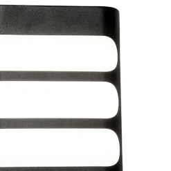 Buitenwandlamp zwart incl. LED met licht/donker sensor - Gaev