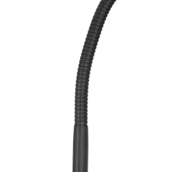 Bureauventilator zwart incl. LED 2700K - Dores