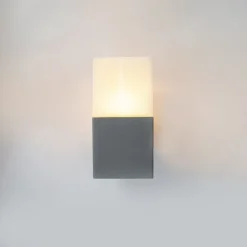 Denmark moderne buitenwandlamp grijs IP44