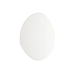 Design badkamerspiegel 40 cm incl. LED IP44 - Biba