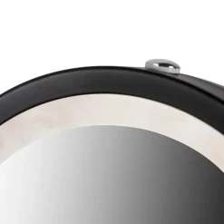 Design badkamerspiegel zwart incl. LED verstelbaar IP44 - Vicino