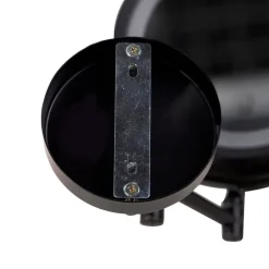 Design badkamerspiegel zwart incl. LED verstelbaar IP44 - Vicino