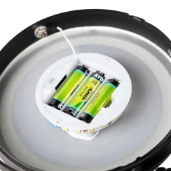 Design badkamerspiegel zwart incl. LED verstelbaar IP44 - Vicino