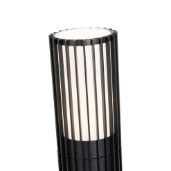 Design buiten paaltje zwart 50 cm IP44 - Boris