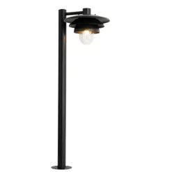 Design buiten paaltje zwart 100 cm IP44 - Morty