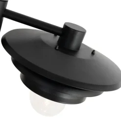 Design buiten paaltje zwart 100 cm IP44 - Morty