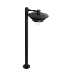Design buiten paaltje zwart 100 cm IP44 - Morty