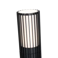 Design buiten paaltje zwart 80 cm IP44 - Boris
