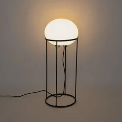 Design buiten vloerlamp zwart - Jannie