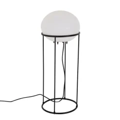 Design buiten vloerlamp zwart - Jannie