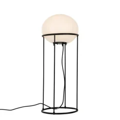 Design buiten vloerlamp zwart - Jannie