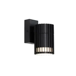 Design buiten wandlamp zwart IP44 - Boris