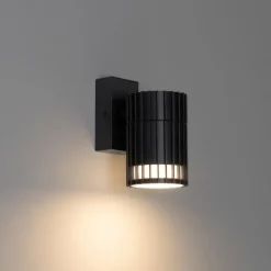 Design buiten wandlamp zwart IP44 - Boris