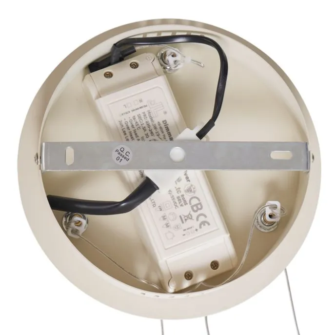 Design hanglamp beige 80cm incl. LED 3-staps dimbaar - Girello