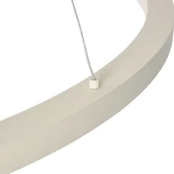 Design hanglamp beige 80cm incl. LED 3-staps dimbaar - Girello