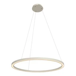 Design hanglamp beige 80cm incl. LED 3-staps dimbaar - Girello
