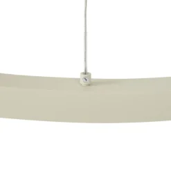 Design hanglamp beige 60cm incl. LED 3-staps dimbaar - Girello