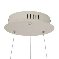 Design hanglamp beige 60cm incl. LED 3-staps dimbaar - Girello