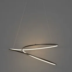 Design hanglamp brons 72 cm incl. LED 3-staps dimbaar - Rowan