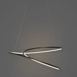 Design hanglamp brons 72 cm incl. LED 3-staps dimbaar - Rowan