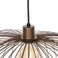Design hanglamp donkerbrons 66 cm - Pua