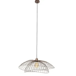 Design hanglamp donkerbrons 66 cm - Pua