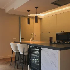 Design hanglamp donkerbrons GU10 50mm - Tubo