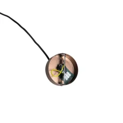 Design hanglamp donkerbrons GU10 50mm - Tubo