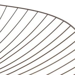 Design hanglamp donkerbrons met dubbele kap - Pua