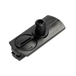 Design hanglamp donkerbrons incl. rail adapter 1-fase - Iconic Tubo