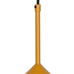 Design hanglamp geel driehoek - Triangolo