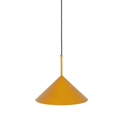 Design hanglamp geel driehoek - Triangolo
