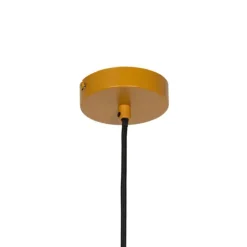 Design hanglamp geel driehoek - Triangolo