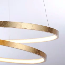 Design hanglamp goud 55 cm incl. LED dimbaar - Rowan